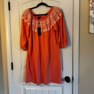 Tommy Hilfiger Embroidered Women's Dress NWT